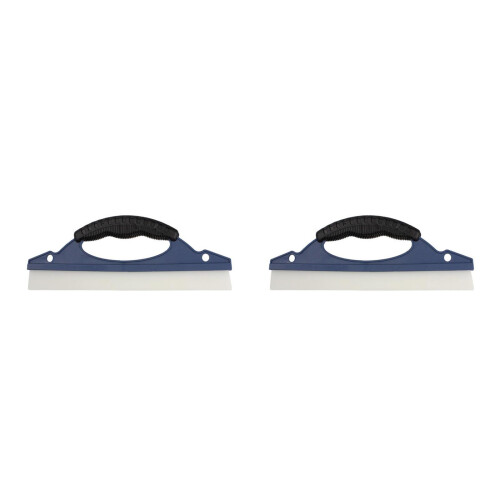 2Pcs Wiper Car Glass Squeegee Soft Handle Quick Drying