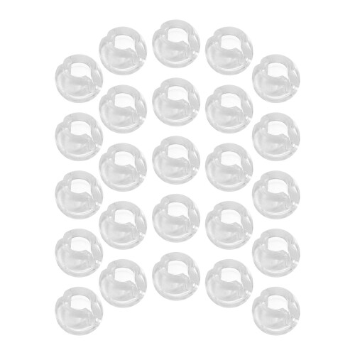 75Pcs Pom Beads Chain Stops for Vertical and Roller Blind Accessories