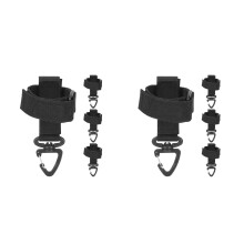 8Pcs Black Oxford Glove Keeper Straps Multipurpose Outdoor Gear Holder