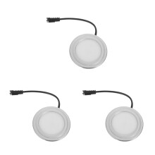 3Pièces Ampoules LED Pour Hotte De Cuisine, Verre Et ABS Multicolore