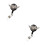 2Pcs Wing Shaped Id Badge Reels Retractable Clip Multi Color 8