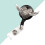 2Pcs Wing Shaped Id Badge Reels Retractable Clip Multi Color 10