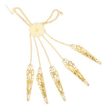 Bracelet Ongles Doigts Or En Fer Accessoire Danse Orientale
