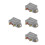 4Pcs Durable Silver Voltage Regulator Stabilizer for Car Use 1
