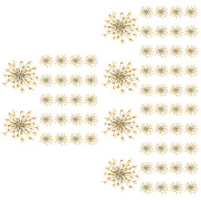 144Pcs White Pressed Flowers Natural Dried DIY Craft Accessories Decor