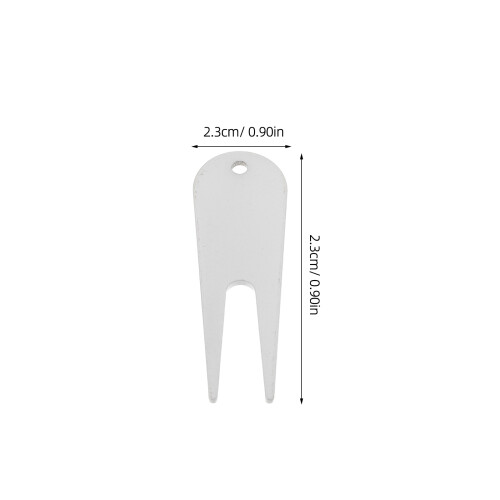 3Pièces Outils Réparation Divot Golf Multicolores Ergonomiques 1