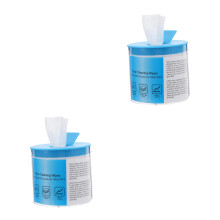2 Boîtes De Lingettes Pour Nettoyage Fibre Lentilles