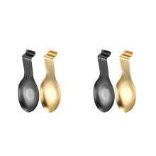4Pcs Anti-Rust Stainless Steel Ladle Holders Spoon Racks for Kitchen