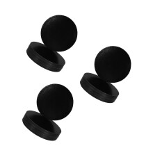 15Pcs Round Cake Decorating Boards Black Paper Cake Plates for Parties