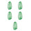 5Pièces Filet Vert Nylon Résistant Cordon Portable Pour 1
