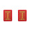 2Pcs Red Outdoor Key Lock Box Wall Mount Fire Safety Storage 1