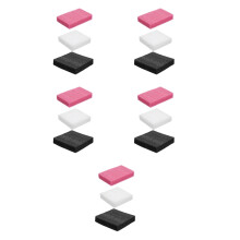 15Pcs Felting Foam Pads Multi Color Wool Felt Craft