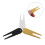 3Pièces Outils Réparation Divot Golf Multicolores Ergonomiques 10