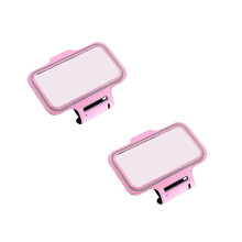 2Pcs Pink Neoprene Arm Bag Mobile Phone Holder Outdoor Running Storage