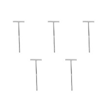 5Pcs Silver Airport Sign Holders for Pick Up and Advertising