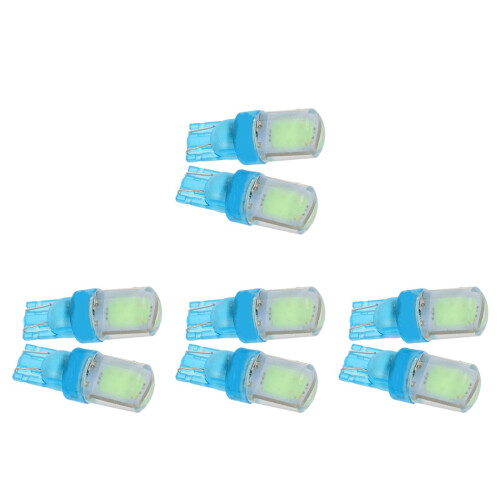 8Pièces Silicone Cristal Lampe Plaque Verre Multi-Couleur