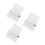 3Pcs Clear Locking Donation Box Acrylic Suggestion Ballot Case 1