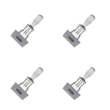 4Pcs Date Stamp Portable Handheld Multi-Purpose Stamper