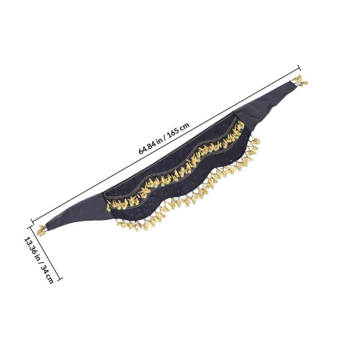 Jupe Foulard À En Polyester Pour Danse Orientale 1