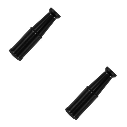 2Pièces Cache Durable Noir Accessoire Cyclisme