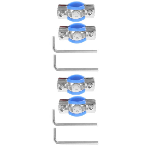 2Sets Easy Install Office Chair Savers Adjustable Clamp Stop Sinking