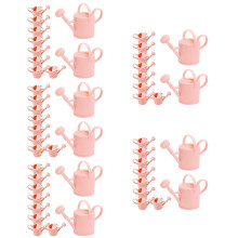 50Pcs Baby Bath Toys Pink Small Watering Can Safe Plastic Toy