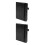 2Pièces Cahier Téléphone Noir Compact En Solide Pour Notes 1
