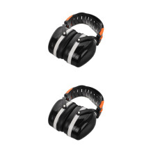 2Pcs Baby Noise Cancelling Headphones White ABS Infant Ear Muffs