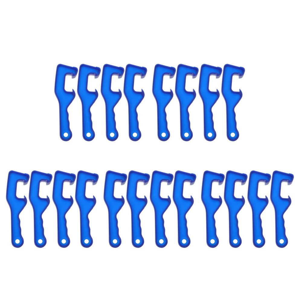 20Pcs Plastic Lid Remover Bucket Opener Blue Wrench Tool For Home Use 3701027364515