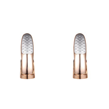 2Pcs Foot File Pedicure Hard Skin Exfoliating Tool Golden Handle
