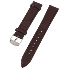 Dark Brown Universal Fit Watch Band Replacement with Quick Release