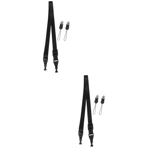 2Pcs Laptop Harness Strap Replacement with Alloy Buckles