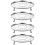 4Pcs Compact Metal Steamer Rack for Pot Efficient Food Steaming 1