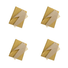 200Pcs Ultra-Thin Golden Tissue Paper for DIY Crafts and Gift Wrapping