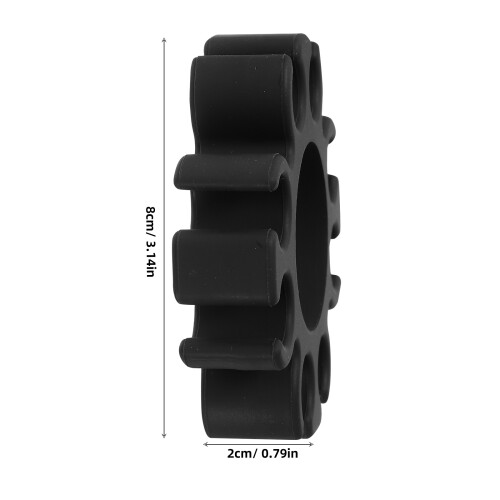 Support Suspendu Silicone Noir Pour Et Accessoires 2