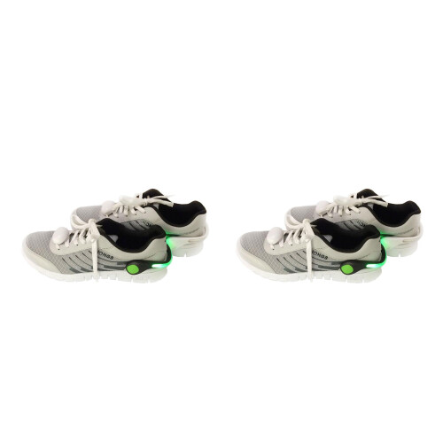 4Pcs Shoe Light Clips LED Flash for Running Safety Gear