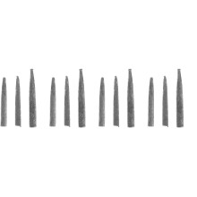 12Pcs Compact Iron Handle Wedges Metal Hammer Installation Tools
