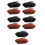 10Pcs Tiny Mini Beret Hats for Dolls Soft Felt Craft Accessories 1
