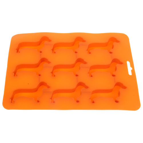 8Stk Kreative Silikonform Für Backen Candy Cookie Orange 1