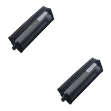 2Pcs Black Nylon Pencil Case Mesh Pen Holder Portable School Pen Bag