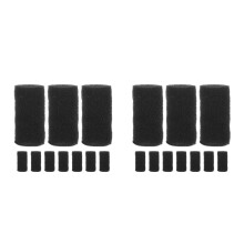 20Pcs Filter Sponge Bag Black for Aquarium and Pond Water Pump Filters