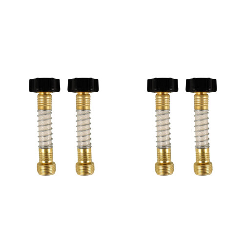 4Pcs Easy Install Rv Hose Connector Adapter with Filter Extension