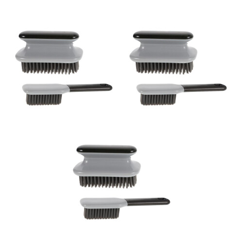 6Pièces Brosses Polyvalentes En Plastique Pour Entretien