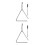 2Ensembles Triangle Percussion Enfants Son Clair Durable Argenté 8