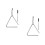 2Ensembles Triangle Percussion Enfants Son Clair Durable Argenté 9