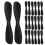 60Paires Hélices Rc Pour Drone Noir Stables 3