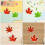 540Pièces Artificielles Orange Décor Automne Tableau 9