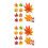540Pièces Artificielles Orange Décor Automne Tableau 10