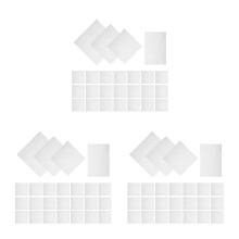 300Pcs Durable White Epe Packing Pouches for Moving and Shipping Glass