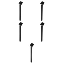5Pcs Adjustable Aluminum Alloy Bike Seat Post Vibration Damping Black